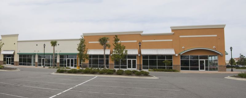 Stucco Finish on Commercial Building